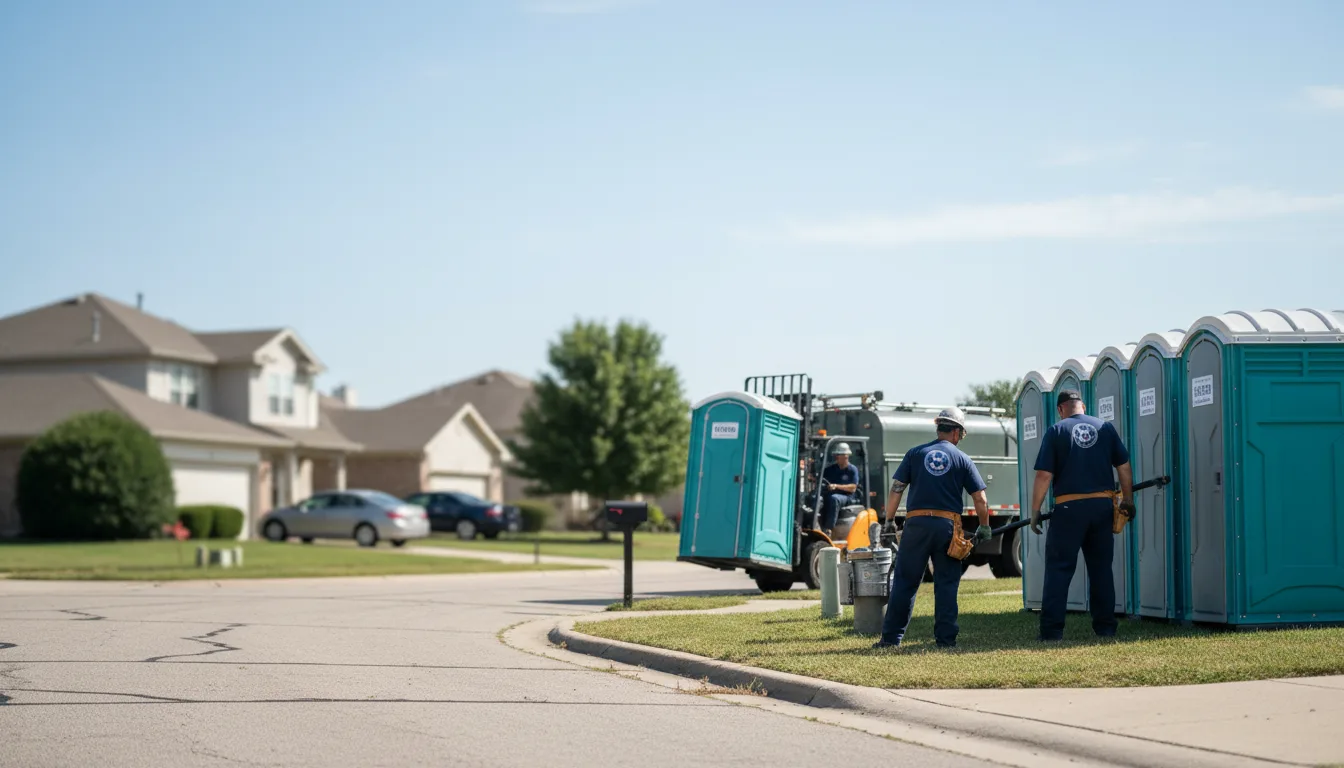 Porta Potty Rental in Oakdale, IL near me